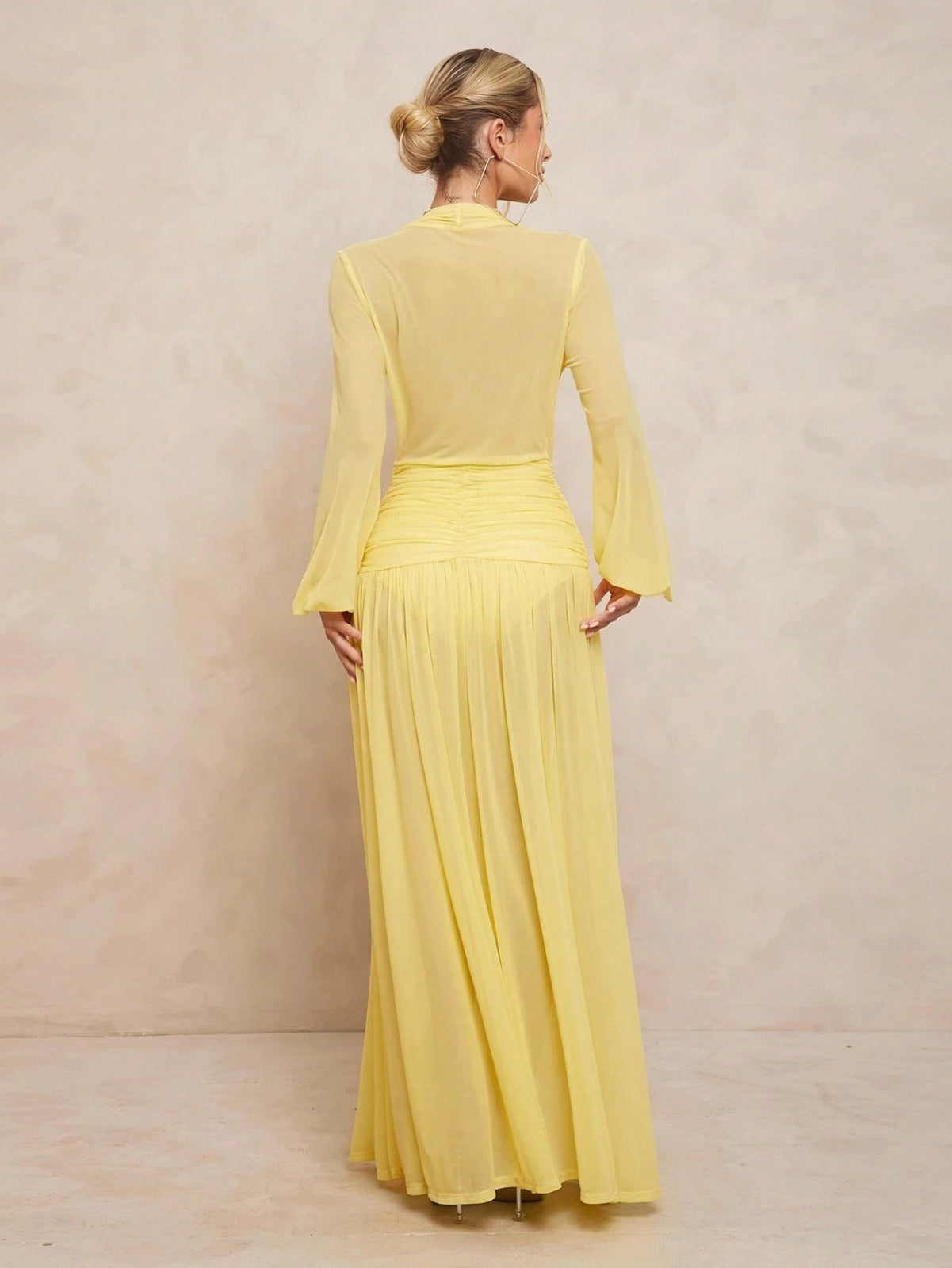 Vestido Maxi Goddess V-Neck