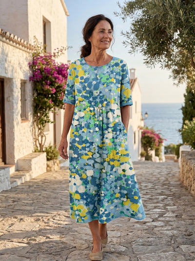 Vestido Maxi Gardenia Floral