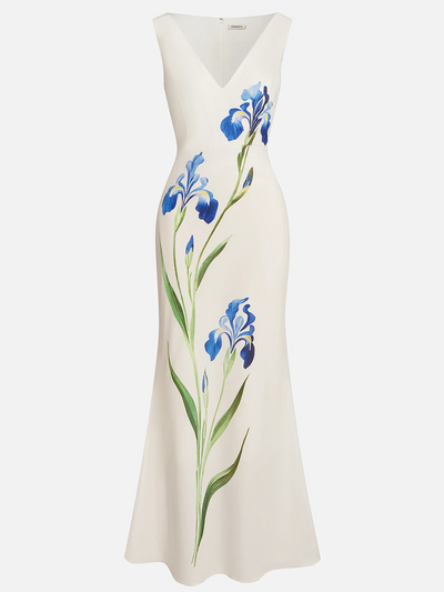 Vestido Elegancia Blanca Iris
