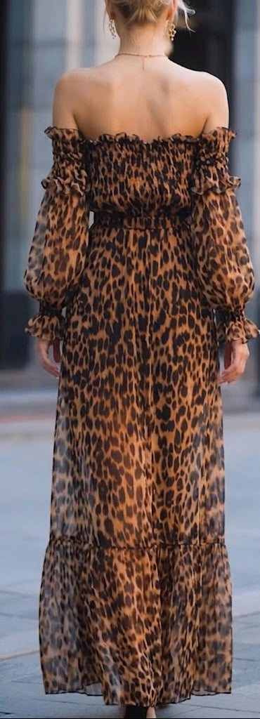 Vestido Chic Capital Print