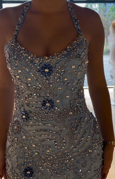 Vestido Glam Diamante Lara