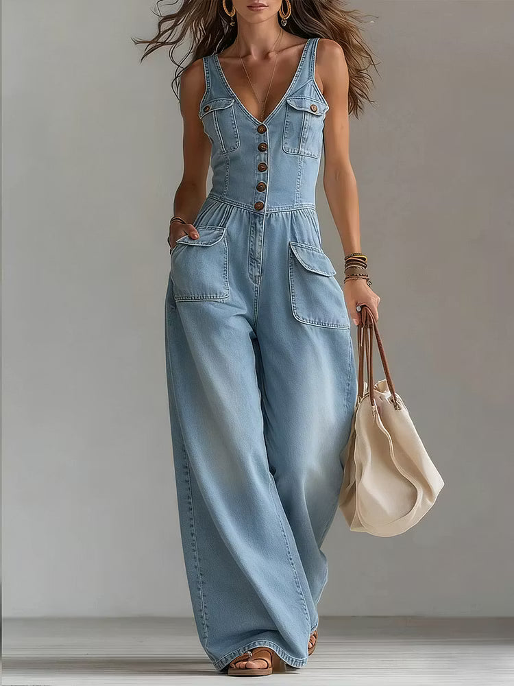 Enterizo Baggy Denim