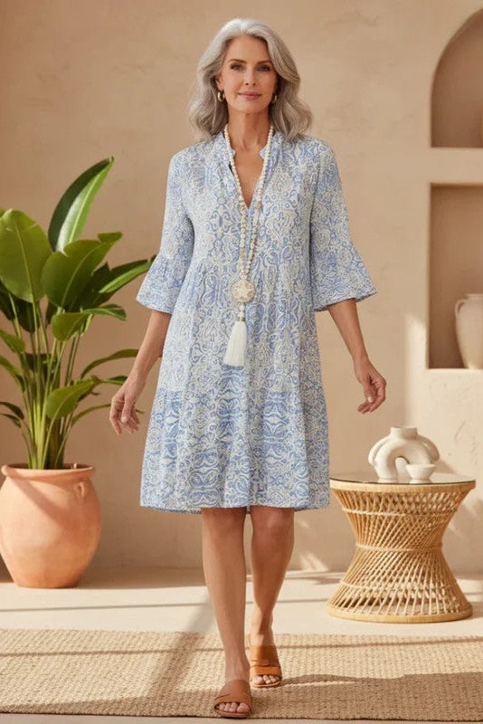 Saravella/ Vestido Midi Boho