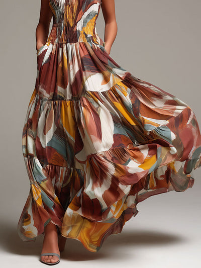 Vestido "Vuelo Bohemio" Multicolor