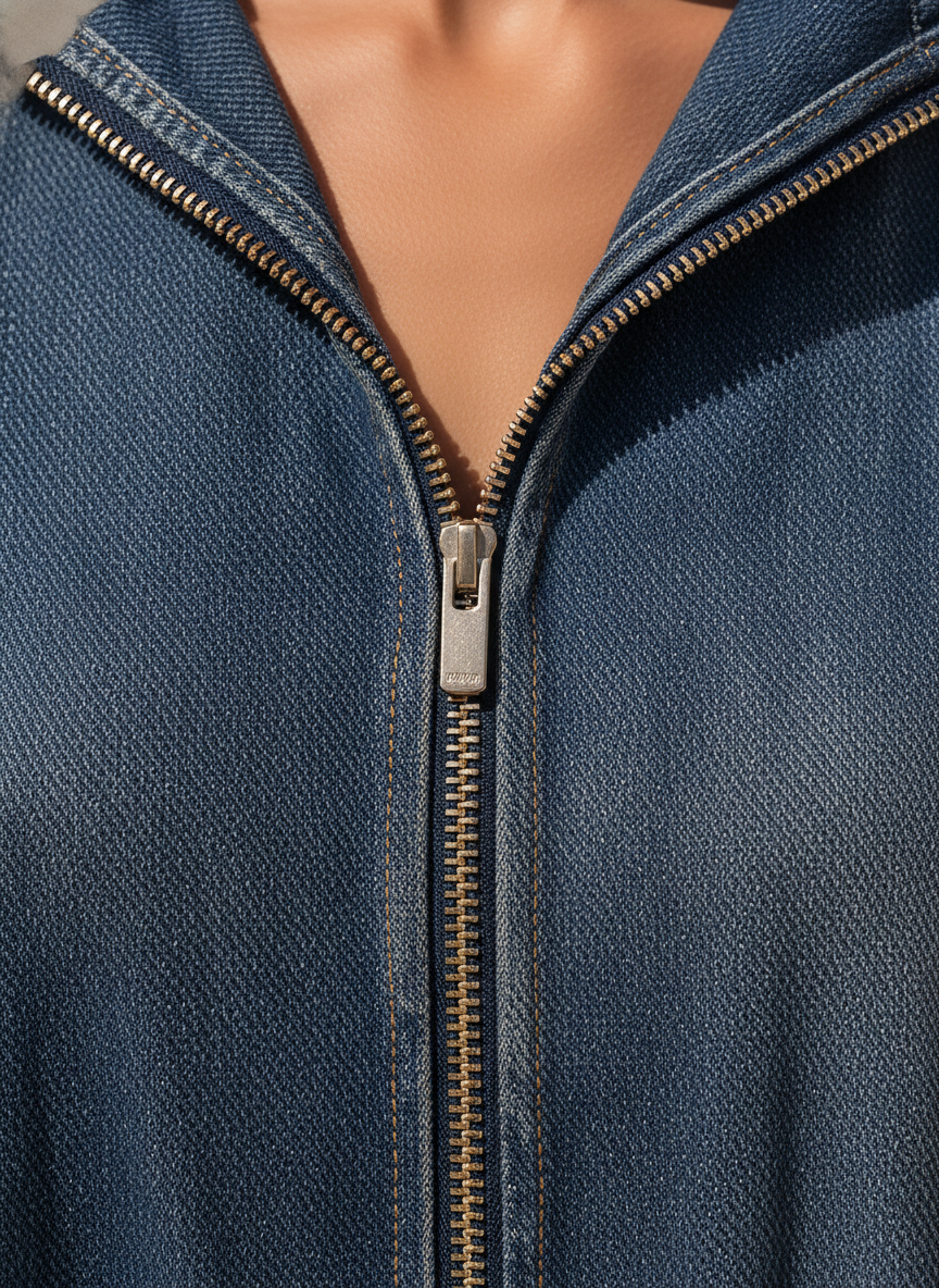 Vestido Denim Hooded Urban