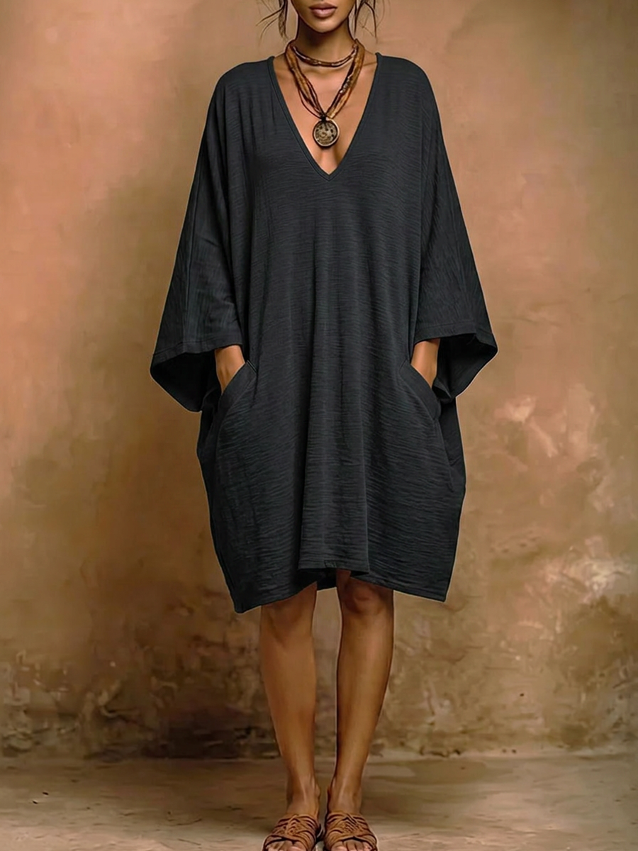 Mini Vestidos holgado Margara