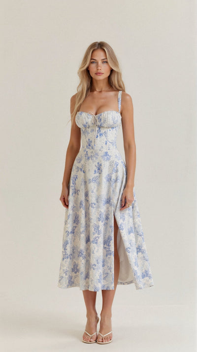 Vestido Chic Bustier Primavera