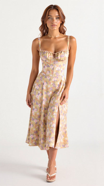 Vestido Chic Bustier Primavera