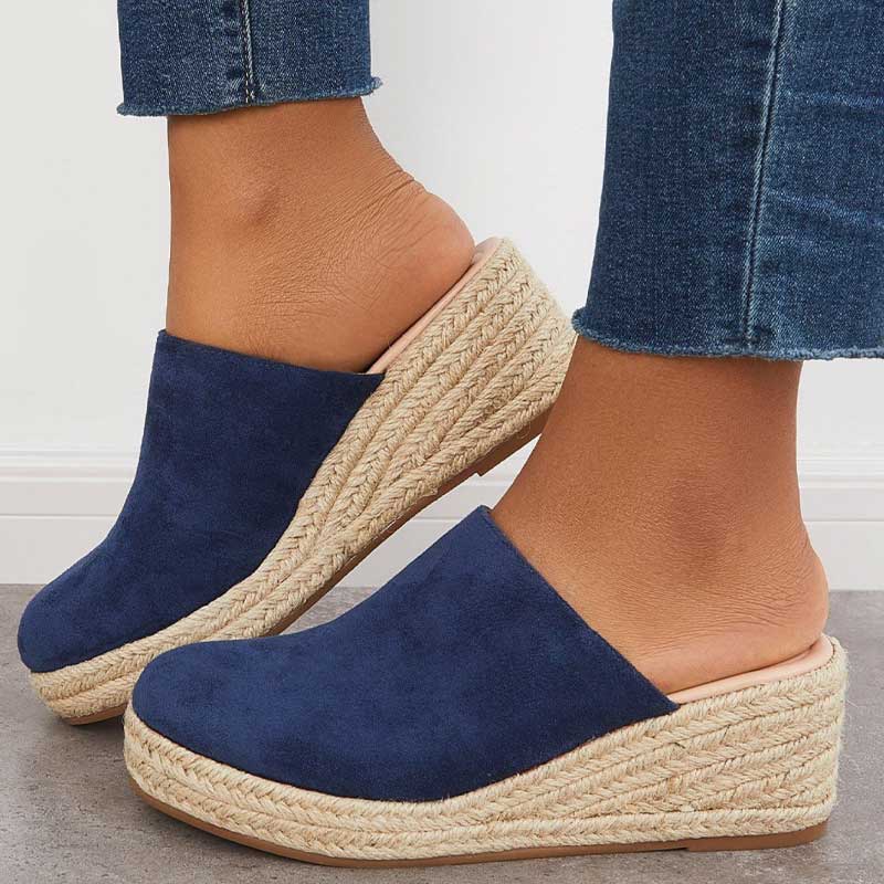 Sandalias Plataforma Yute Confort