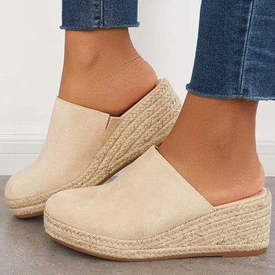 Sandalias Plataforma Yute Confort