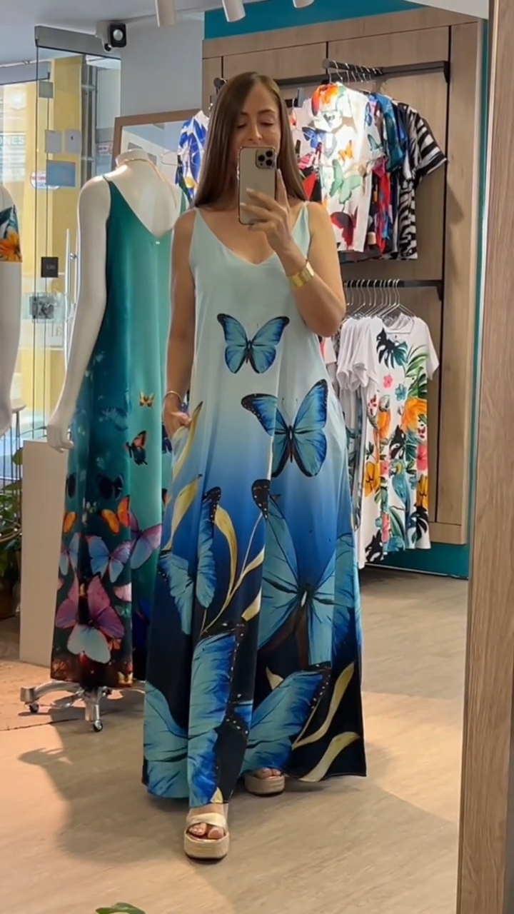Vestido Vuelo de Mariposa