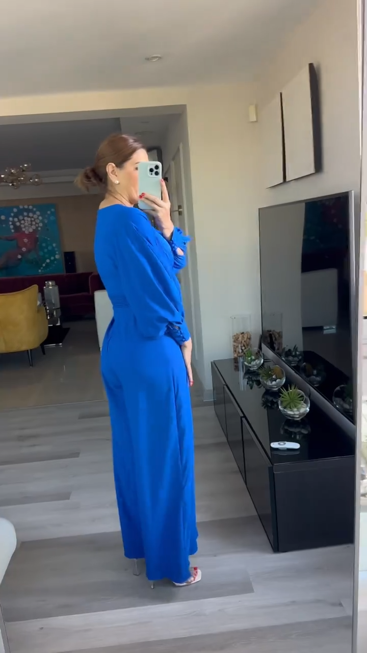 Enterizo Cobalt Elegance
