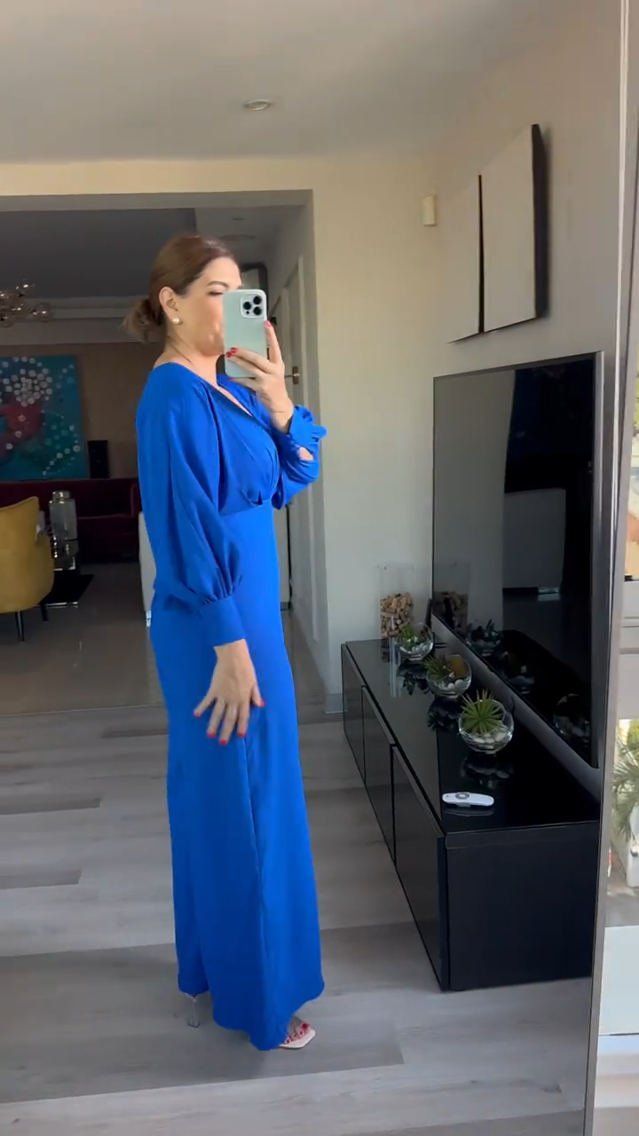 Enterizo Cobalt Elegance