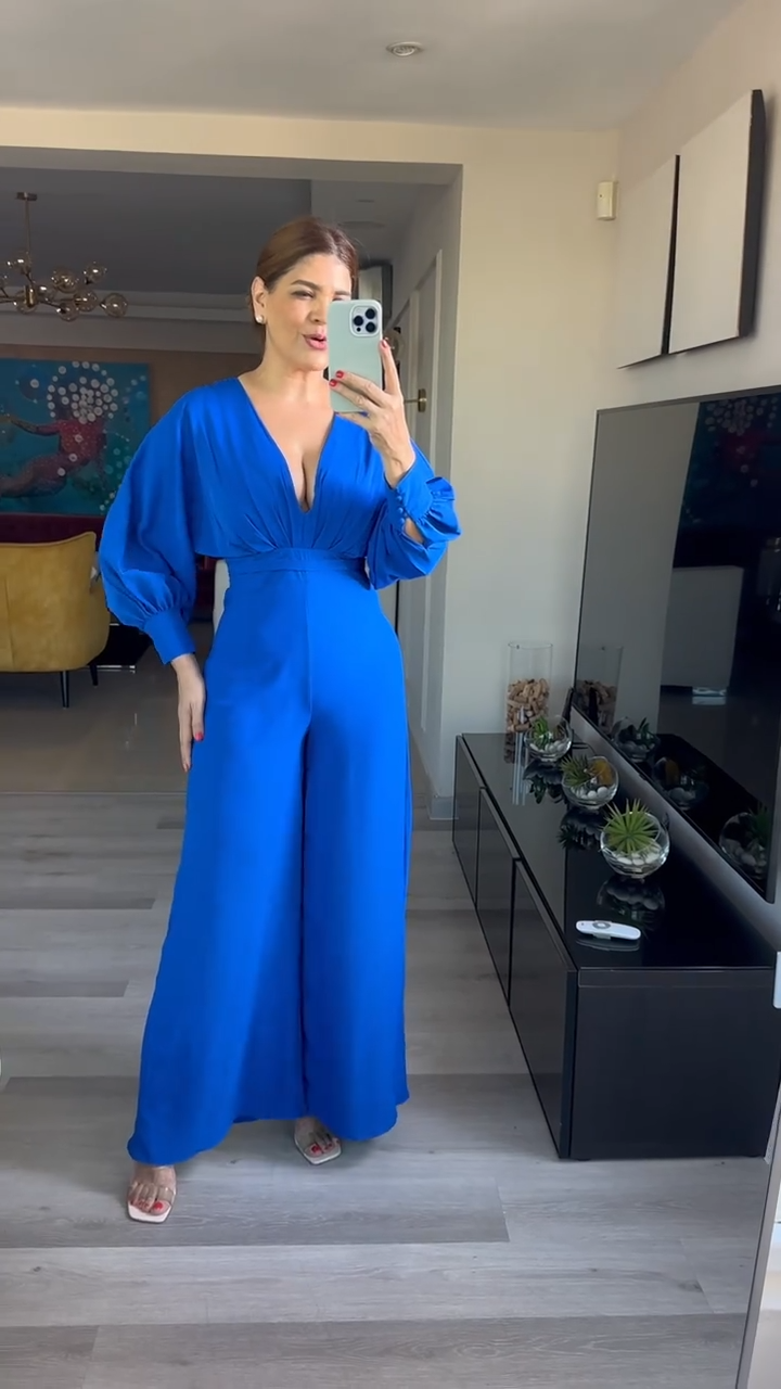 Enterizo Cobalt Elegance