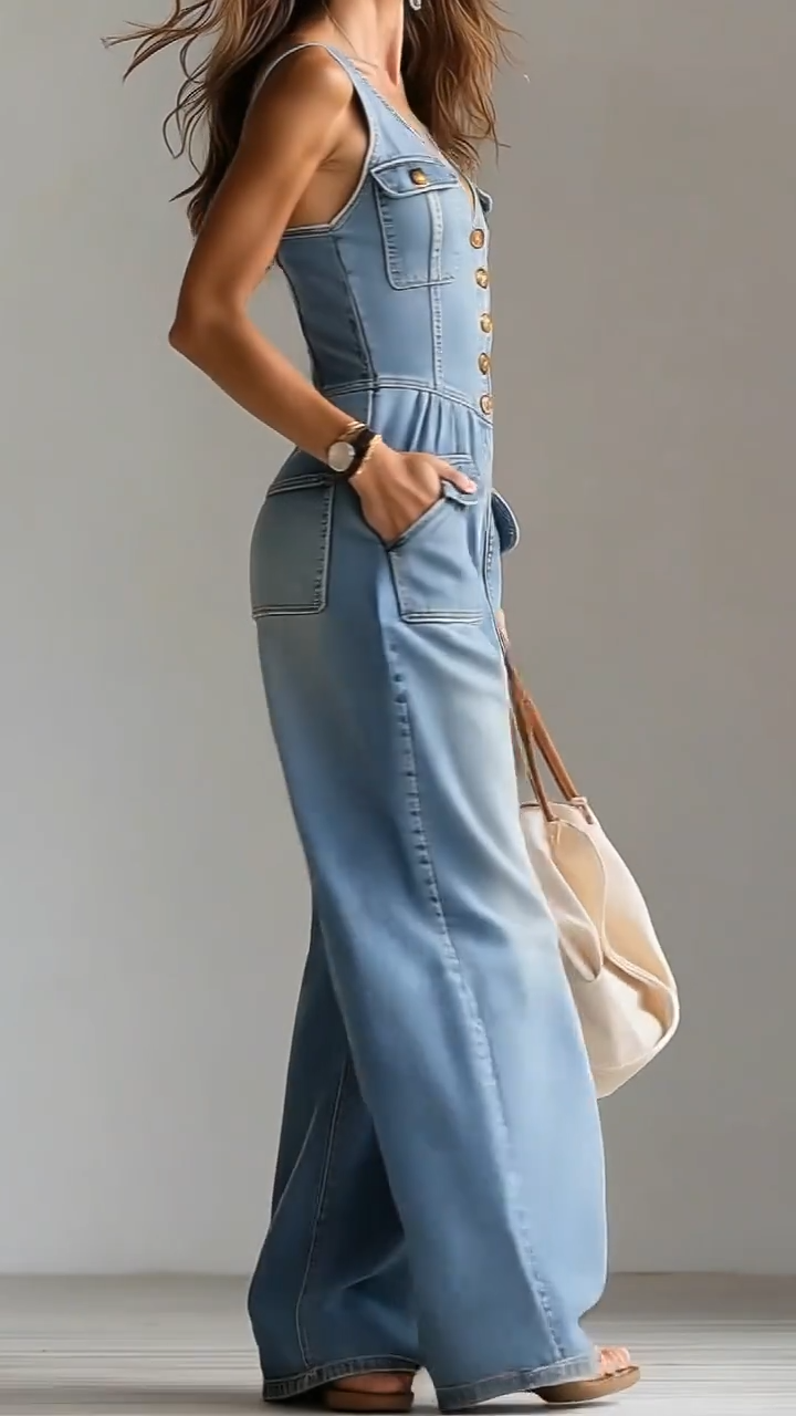 Enterizo Baggy Denim