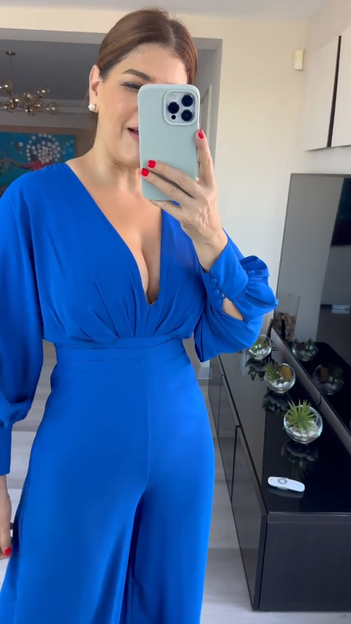 Enterizo Cobalt Elegance