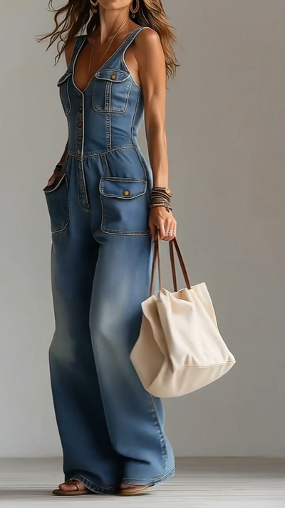 Enterizo Baggy Denim