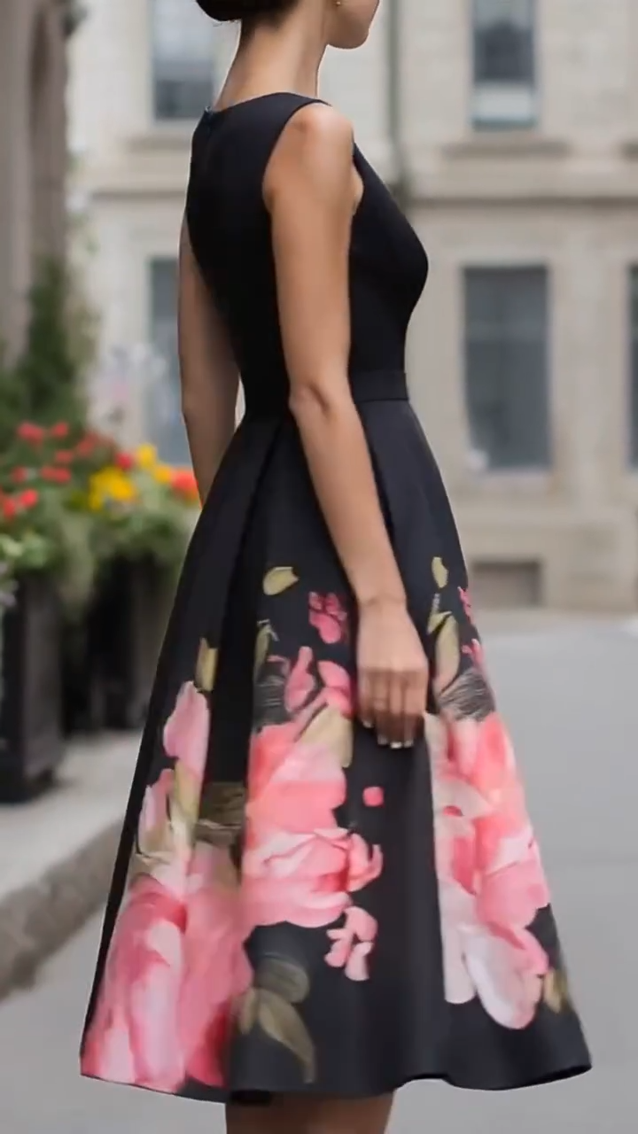 Vestido Midi Jardín Encantado