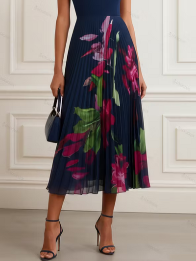 Zara /Vestido Elegante V-Neck