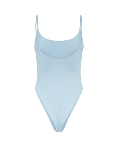 Yves Blue Classic One Piece Swimsuit by MYRA Swim