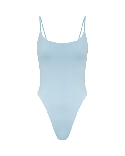 Yves Blue Classic One Piece Swimsuit by MYRA Swim